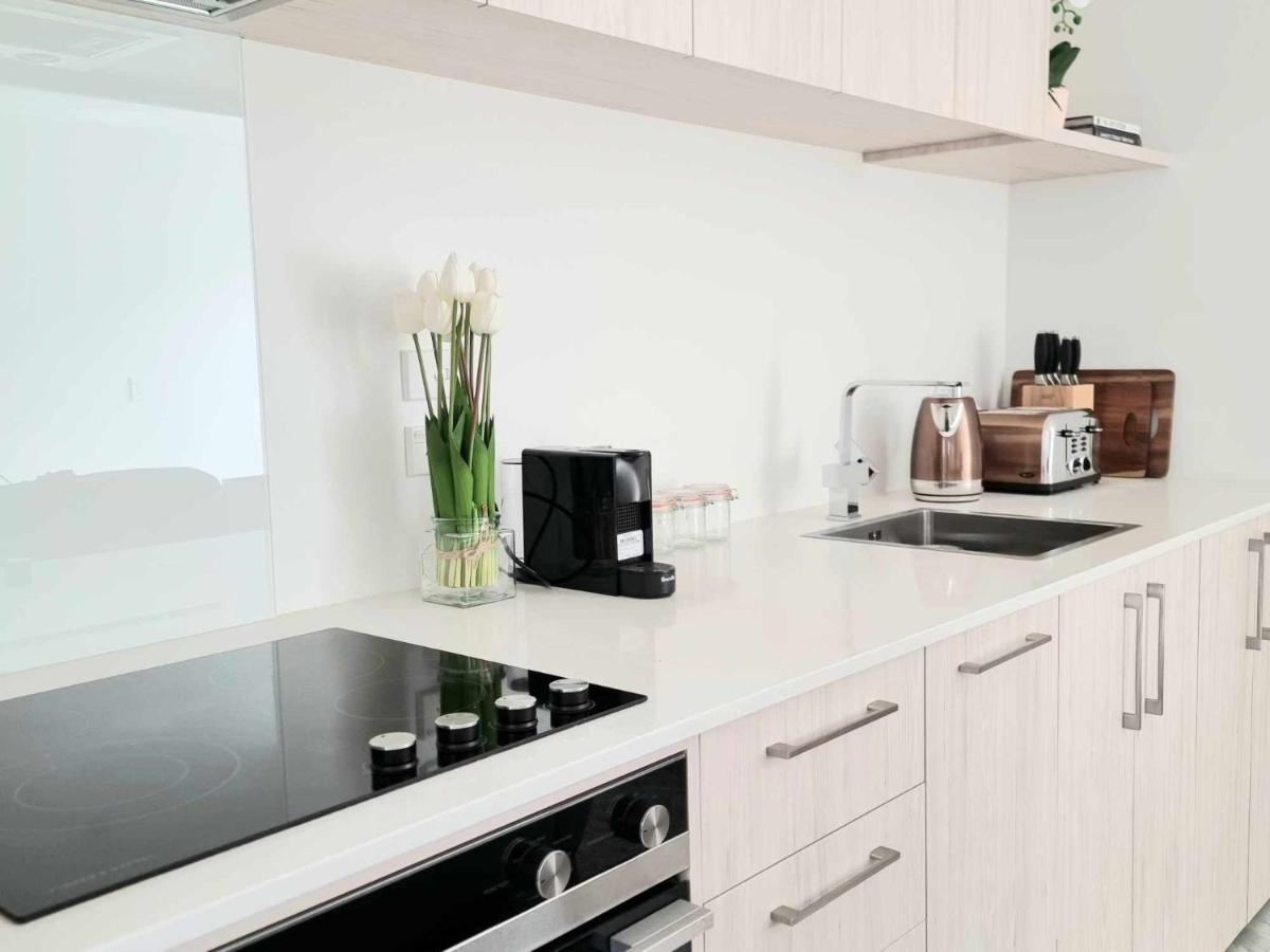 Elegant Cbd Apartment Christchurch Exteriér fotografie